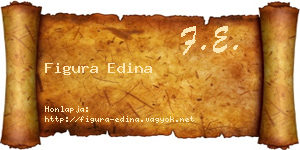 Figura Edina névjegykártya